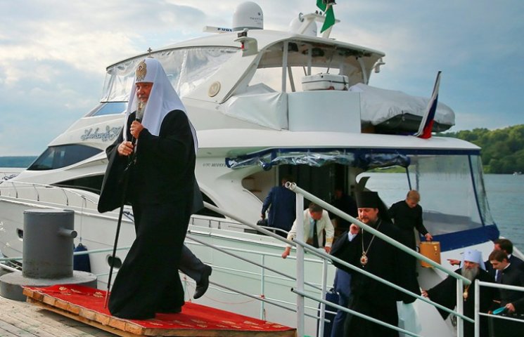 Глава РПЦ похизувався яхтою за $4 млн (Ф…