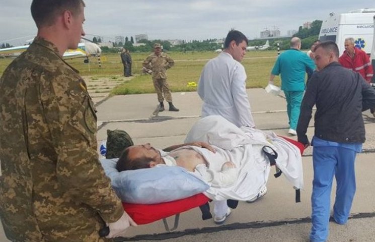 В Одессу прибыл борт с ранеными бойцами…