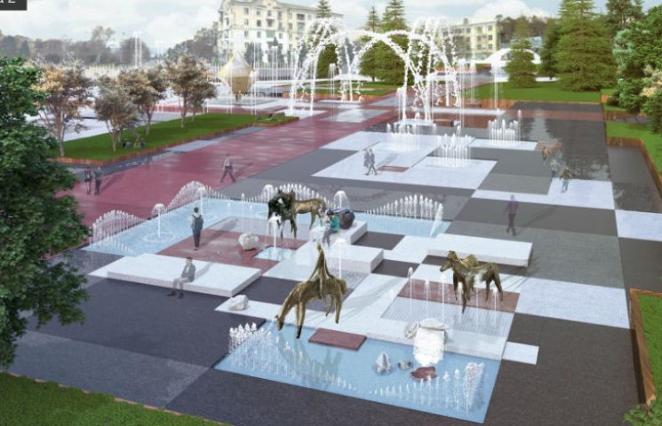 В Краматорске на площади Мира построят к…