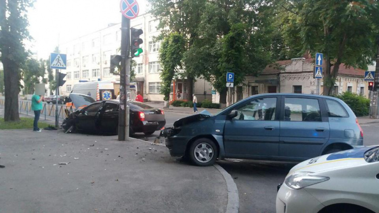 В центрі Хмельницького в ДТП постраждала…