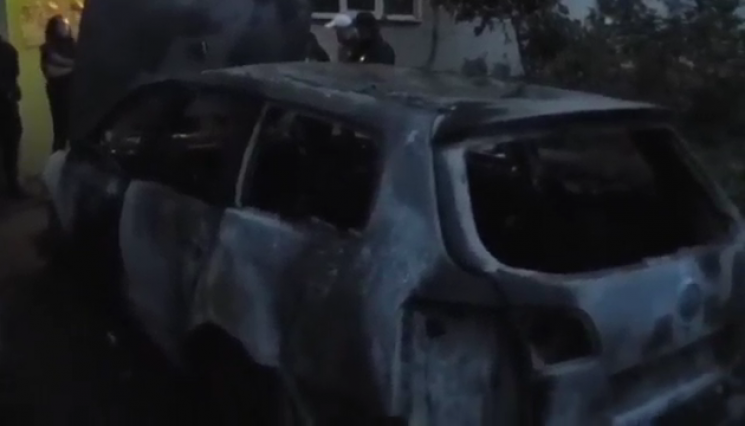 В Ужгороді спалили автомобіль журналіста…