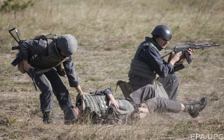 В АТО ранен один украинский воин…