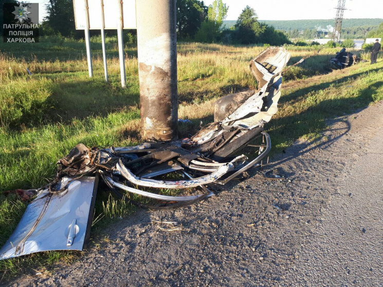 В Харькове насмерть разбился водитель…