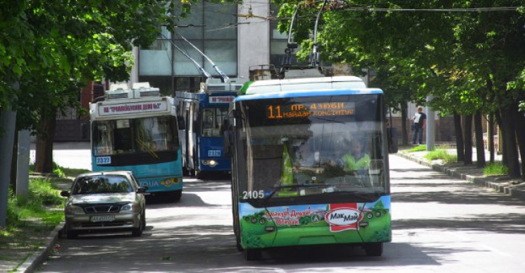 В Харькове два троллейбуса поедут не по…