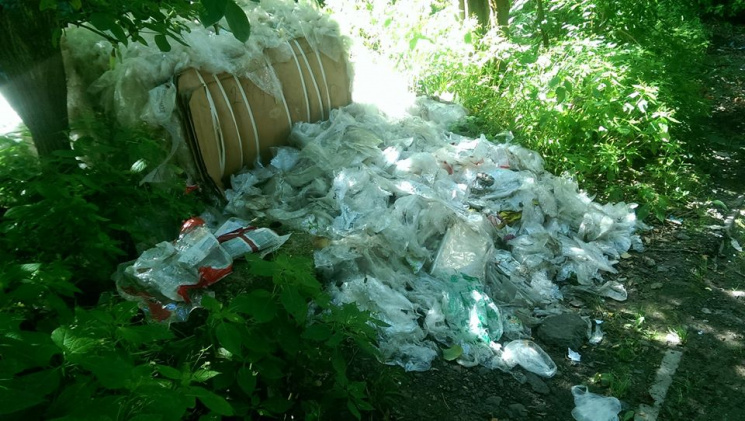 У Львові закидали сміттям дитячу лікарню…