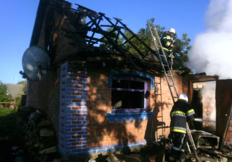 На Вінниччині під час пожежі постраждала…