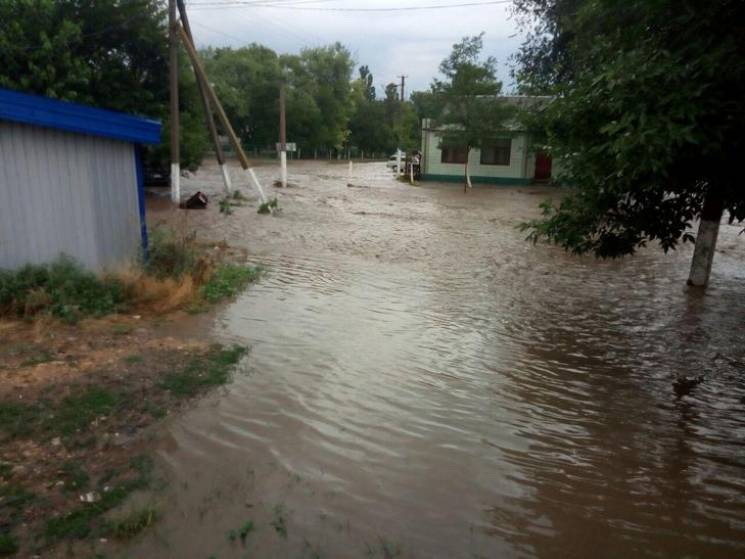 На Одещині злива затопила село (ФОТО)…