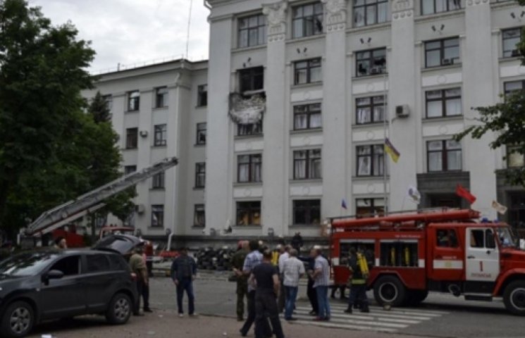 В ОБСЕ считают, что Луганскую ОГА обстре…