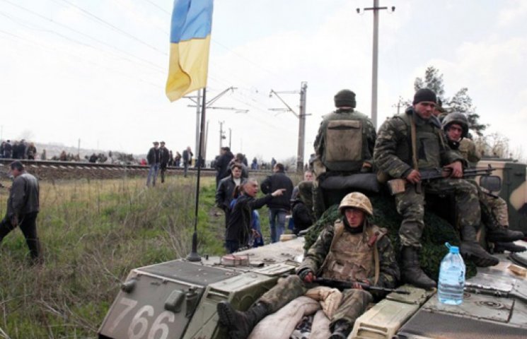 Украинская армия с начала аннексии Крыма…