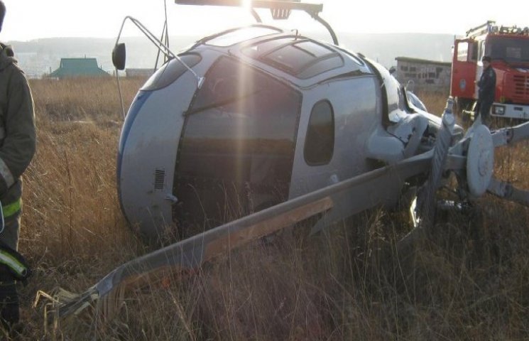 В Хмельницкой области упал вертолет…