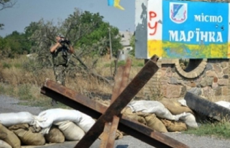 Боевики атаковали блокпост "Марьинка": Д…