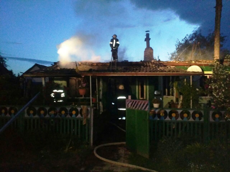 На Черкащині під час пожежі одна людина…