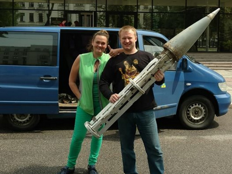 В музей АТО Днипра привезли ракету со Св…