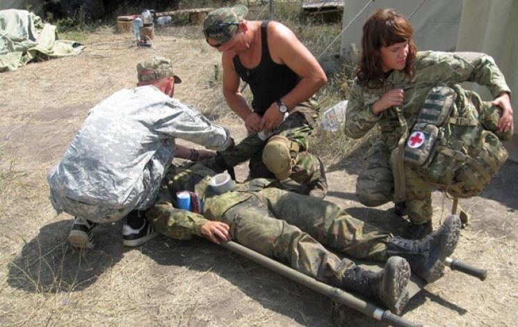 Сегодня на Донбассе ранены трое воинов У…