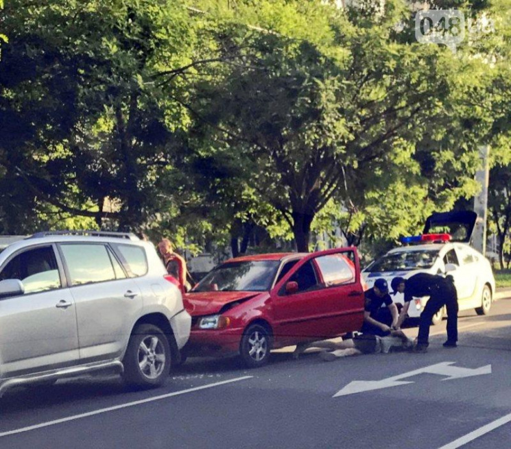 В Одесі нетверезий водій після аварії ві…