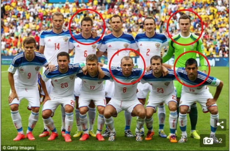 FIFA запідозрила у вживанні допінгу російську збірну 2014 року