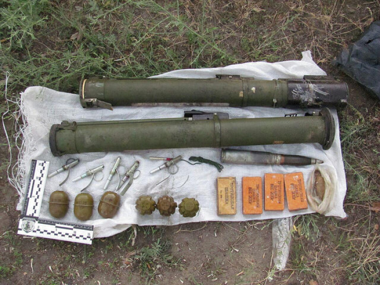 У зоні АТО знайдено боєприпаси російсько…