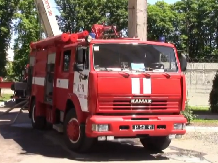 В Полтаве на улице Маршала Бирюзова заго…