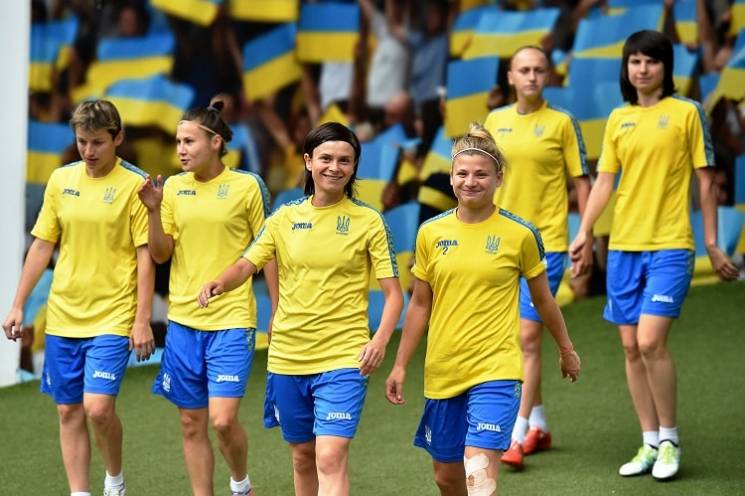 Женская сборная Украины сенсационно побе…