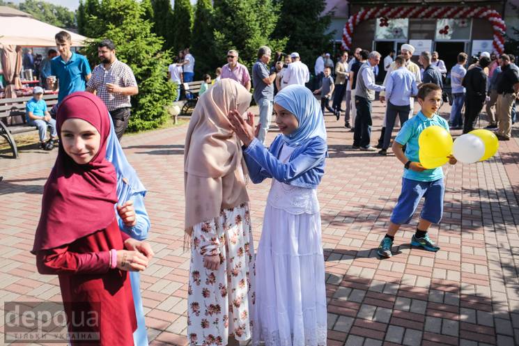 Как крымские татары Киева праздновали ок…