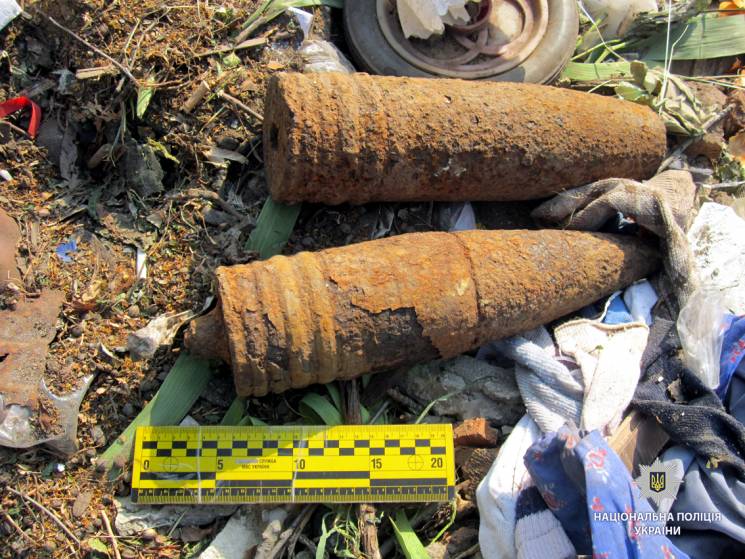 В Харькове возле дома нашли снаряды…