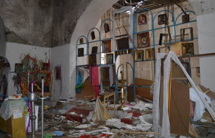 На Луганщині бойовики зруйнували церкву…