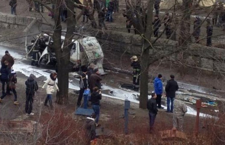 В Харькове на ходу взорвалось авто комба…