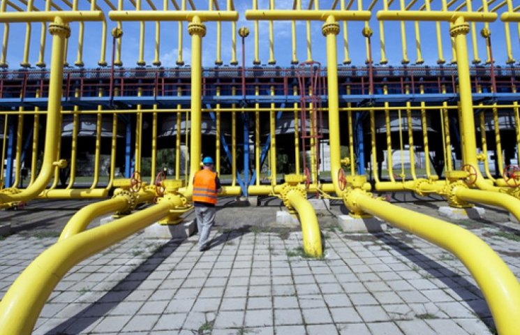 Прокачка российского газа через Украину…
