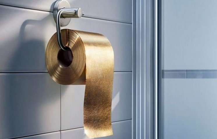 В Австралии создали золотую туалетную бу…