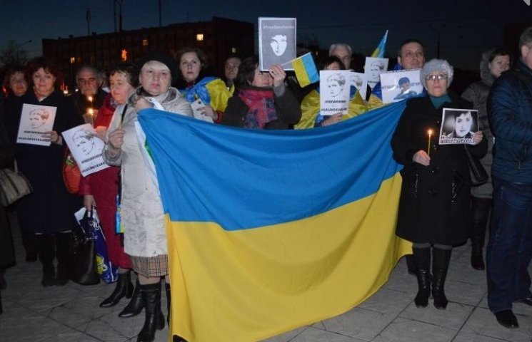 В Северодонецке молились за Савченко…