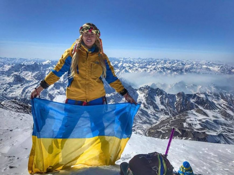 Первая украинская покорительница Эверест…
