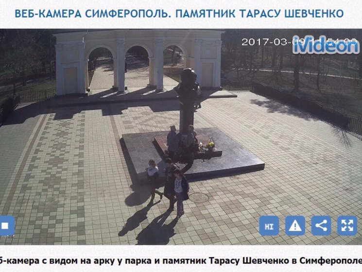 В Крыму патриоты в вышиванках почтили Ше…