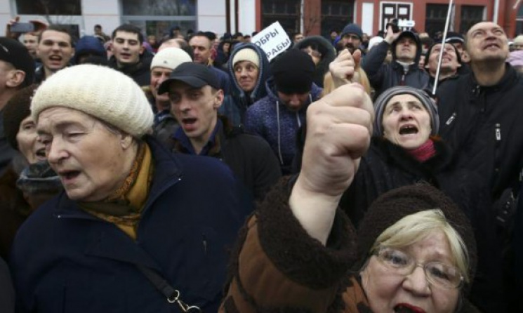 В Білорусі пройшли тисячні "антидармоїдс…