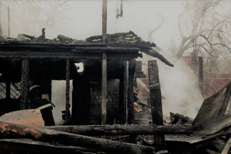 На Тячівщині вщент згорів житловий будин…