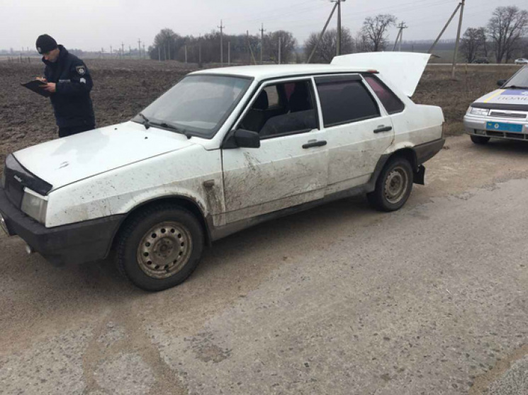 На въезде в Кропивницкий задержали авто…