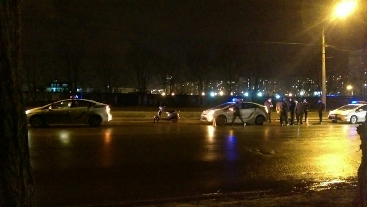 В Харькове нарушителя на скутере ловили…