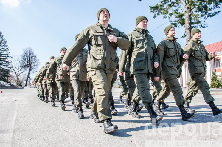 Бойцы Нацгвардии в Винницкой области пок…
