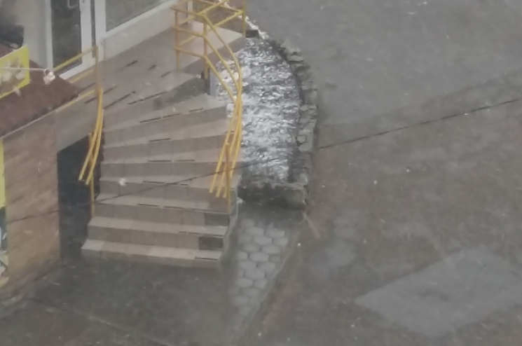 Харьков накрыло снегом…