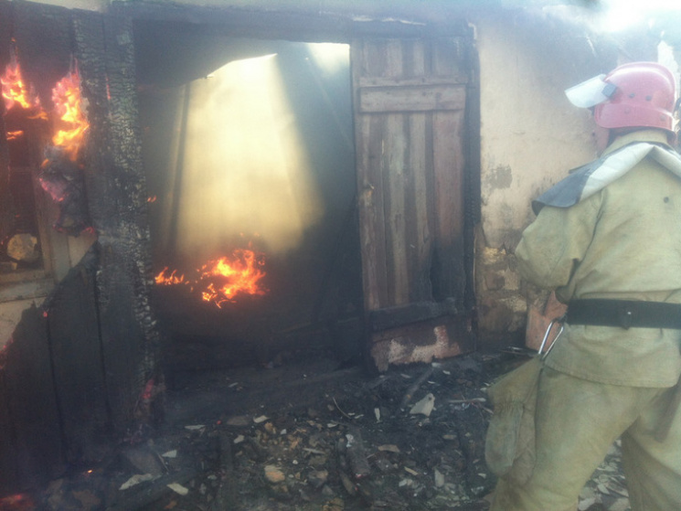 На Полтавщині вщент згорів будинок…