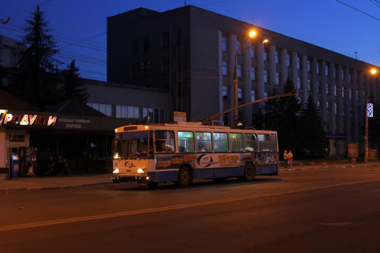 В Ракове не підуть нічні тролейбуси…