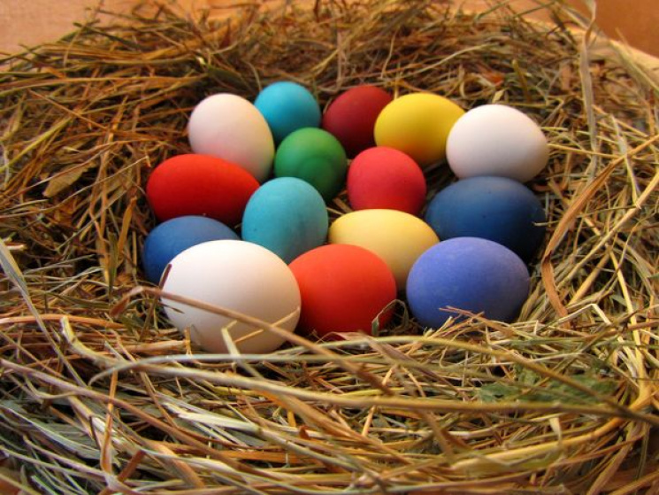 Пасхальные яйца: Девять идей натуральных…