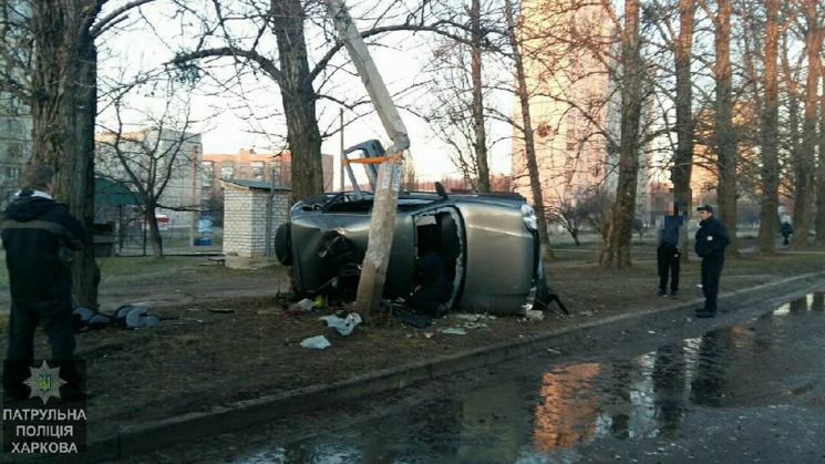 В Харькове водитель-"призрак" сломал сто…