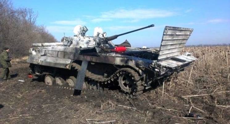 В АТО по позиціях бригади з Дніпропетров…