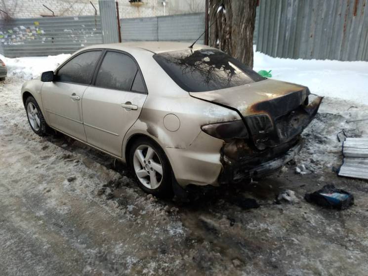 В Харькове огонь за несколько минут унич…