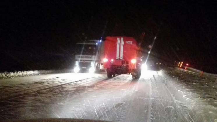 На трассах Днепропетровской области из с…