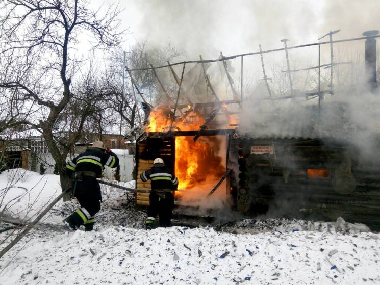 На Холодной Горе сожгли баню (ФОТО)…