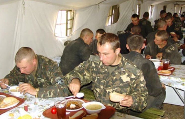 Украина кормит своих солдат на 17,5 грн…