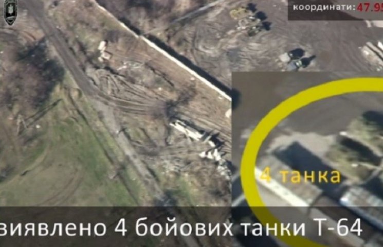 У Донецьку бойовики ховають танки за спи…