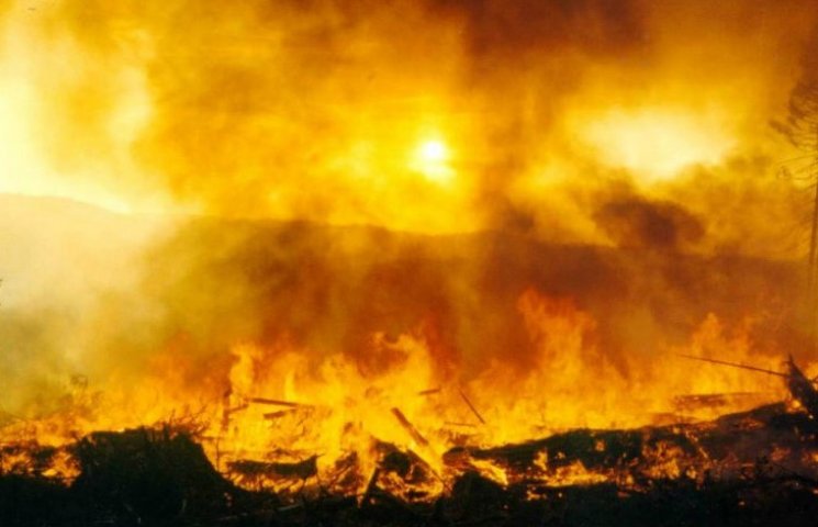 Под Киевом - мегапожар: горят склады с к…