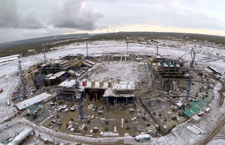 На Росії зупинилось будівництво стадіону…